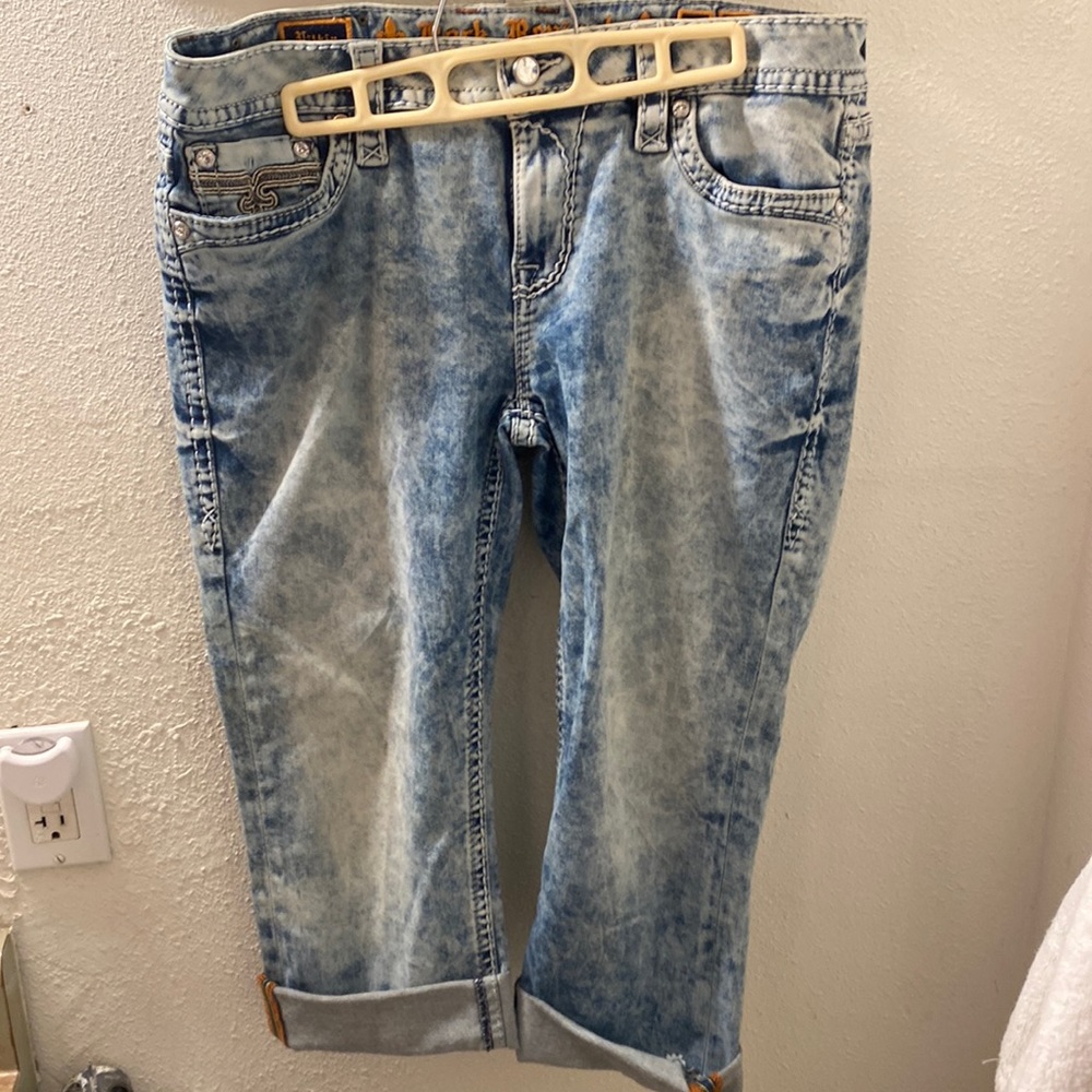 Size 33 Rock Revival “Pilkin” crops